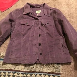 Purple L.L. Bean jacket
